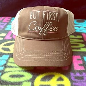 🧢’But first coffee’ cap🧢